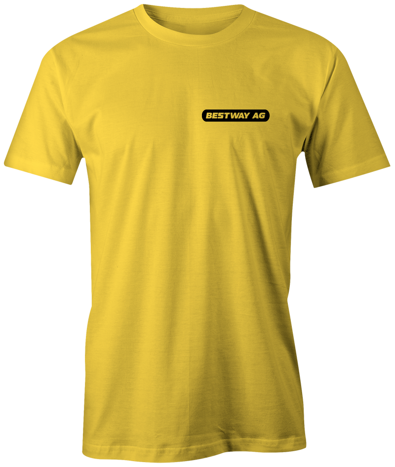 Dual Logo Bestway Ag DJI Agras T50 Tee | Gold