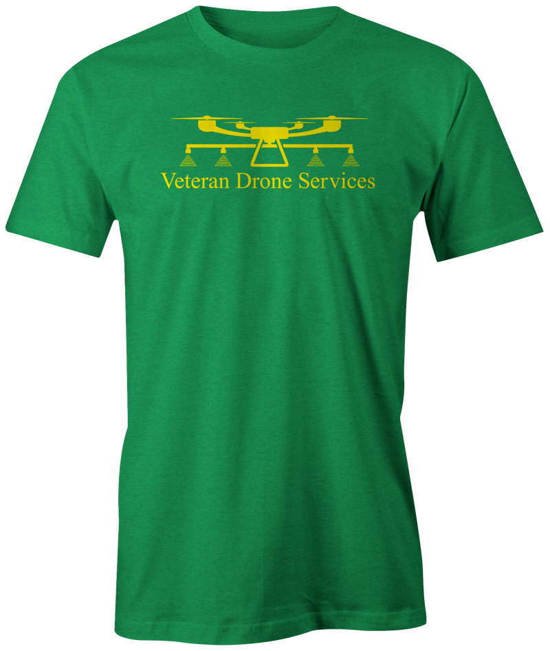 Veteran Drone Services Tee | Kelly Green